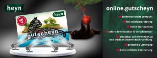 Heyn, Buchhandlung, Klagenfurt, Kärnten, Gutscheyn, Gutschein, online