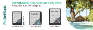 Lesen wann und wo Sie wollen! I PocketBook - nur für kurze Zeit Ihr Lieblings-E-Reader zum reduzierten Preis! 
