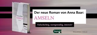 Vielschichtig, wortgewaltig, intensiv! Amseln - der neue Roman von Anna Baar
