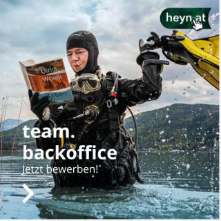 team.backoffice Jetzt bewerben!
HEYN I Buchhandlung I Klagenfurt