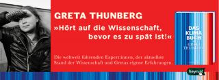 »Hört auf die Wissenschaft, bevor es zu spät ist!«

Greta Thunberg hat die Welt aufgerüttelt und tief bewegt. Mit dem Klima-Buch schafft sie nun ein unverzichtbares Werkzeug – für alle, die sich für die Rettung unseres Planeten einsetzen wollen ...