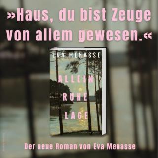 Eva Menasse I Alleinruhelage